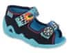 chlapecké sandálky SNAKE 250P095 modré, SUPERCAR velikost 22