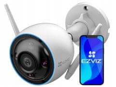 EZVIZ WiFi Kamera venkovní 3MPx EZVIZ H3 2K Color 24/7