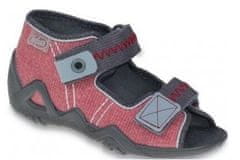 Befado chlapecké sandálky SNAKE 250P051 cihlová velikost 25