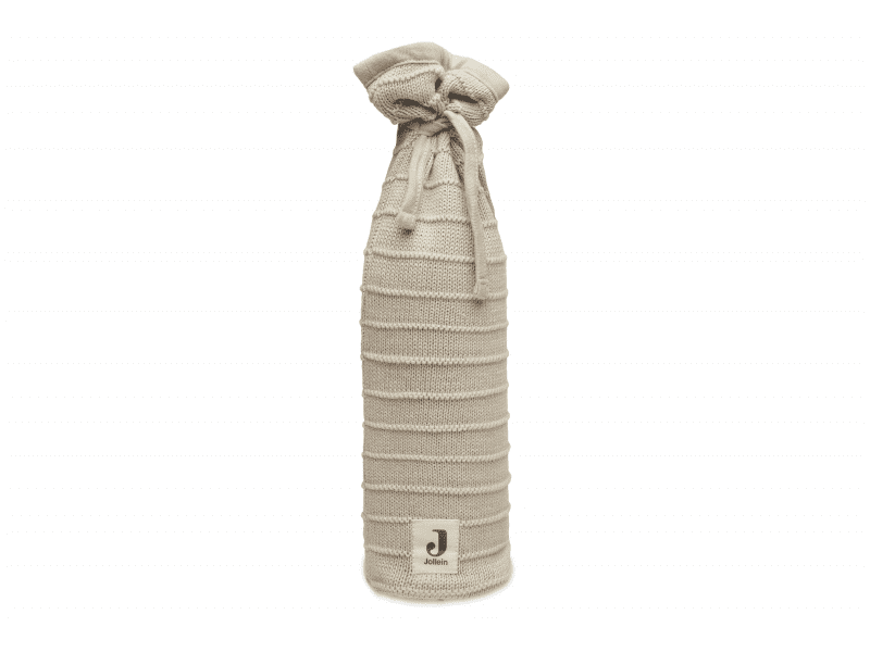 Jollein Pletený obal na ohřívací láhev Pure Knit Nougat