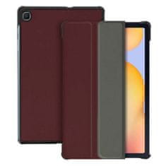 Techsuit Pouzdro pro tablet Samsung Galaxy Tab S6 Lite P610/P615 Techsuit FoldPro burgundy