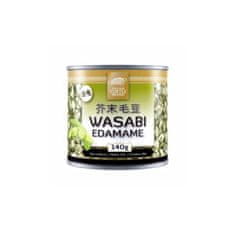 Japonské sójové boby wasabi s příchutí křenu z Thajska 140g Golden Turtle Brand