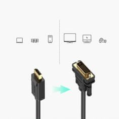 Ugreen DP103 kabel DisplayPort / DVI 2m, černý