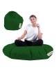 Zahradní sedací vak Iyzi 100 Cushion Pouf - Green, Zelená
