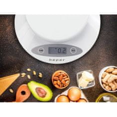 Beper BEPER BP802 kuchyňská digitální váha s miskou, 5kg