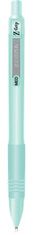 Zebra Kuličkové pero "Z-Grip Pastel", zelená, 0,27 mm, stiskací mechanismus, 91804