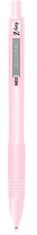 Zebra Kuličkové pero "Z-Grip Pastel", růžová, 0,27 mm, stiskací mechanismus, 91807