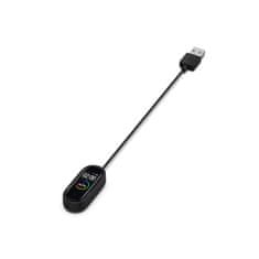 Tactical USB Nabíjecí Kabel pro Xiaomi Mi Band 4 - Černá KP31209