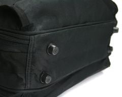 Bellugio Pánská nylonová taška Bellugio Jordans, černá