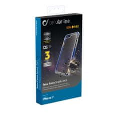 CellularLine Ultra ochranné pouzdro Cellularline Tetra Force Shock-Tech pro Apple iPhone 7/8/SE (2020/2022), 3 stupně ochrany, modré