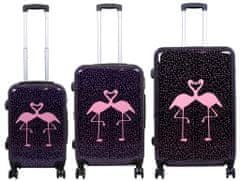 MONOPOL Příruční kufr Flamingo