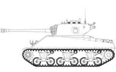 Airfix M4A3(76)W Sherman, Classic Kit A1365, 1/35