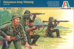 Italeri figurky vietnamská armáda / Vietkong, Válka ve Vietnamu, Model Kit 6079, 1/72