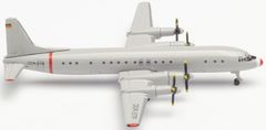 Herpa Iljušin Il-18, Interflug, Technische Prüfung - Flugsicherung, "Grey Mouse", Německo, 1/500