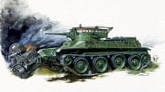 Zvezda BT-5 lehký tank, Wargames (WWII) 6129, 1/100