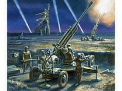 Zvezda figurky protiletadlové dělo 85 mm vz.1939 (52-K) s obsluhou, Wargames (WWII) 6148, 1/72