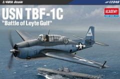 Academy Grumman TBF-C Avenger, US NAVY, "Battle of Leyte Gulf", Model Kit 12340, 1/48