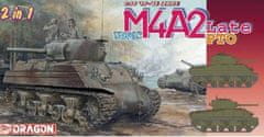 Dragon M4A2 LATE PTO (2 in 1), USMC, Model Kit 6462, 1/35
