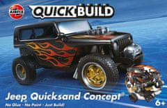 Airfix Jeep 'Quicksand' Concept, Quick Build auto J6038
