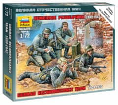 Zvezda figurky německý průzkumný tým, Wargames (WWII) 6153, 1/72