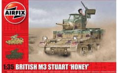 Airfix M3 Stuart, Honey (British Version), Classic Kit A1358, 1/35