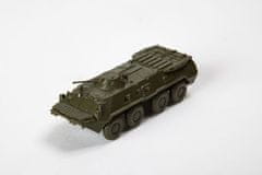 Zvezda BTR-80 obojživelné obrněné vozidlo, Wargames (HW) 7401, 1/100