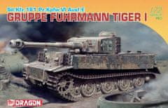 Dragon Pz.Kfpw.VI Ausf.E Tiger I, Gruppe Fehrmann, Model Kit tank 7368, 1/72