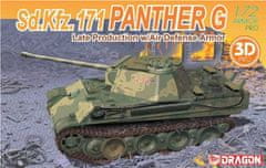 Dragon Panther G Late Production w/Air Defense Armor, Model Kit tank 7696, 1/72