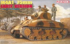 Dragon M4A1 Sherman 75mm, Model Kit 6048, 1/35