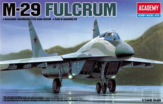 Academy Mikojan-Gurevič MiG-29 Fulcrum, Model Kit 12615, 1/144