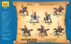 Zvezda figurky strážní kozácký pluk Jejího Veličenstva, Wargames (AoB) figurky 8018, 1/72