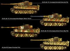 Academy Pz.Kpfw.VI Tiger I, Mid Version, "Anniv.70 Normandy Invasion 1944", Model Kit 13287, 1/35