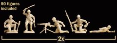 Italeri figurky japonská pěchota, 2. světová válka, Model Kit 6170, 1/72