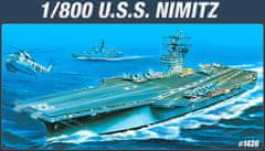 Academy USS Nimitz (CVN-68), Model Kit 14213, 1/800