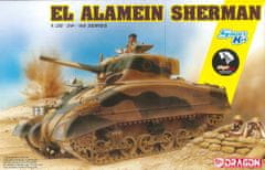 Dragon M4 Sherman w/Magic Tracks, El Alamein, Model Kit 6617, 1/35