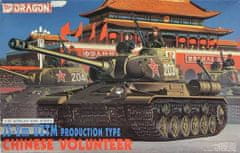 Dragon JS-2m UZTM, čínští dobrovolníci, Model Kit 6804, 1/35