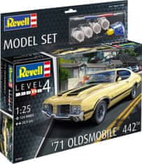 Revell 71 Oldsmobile 442 Coupé, ModelSet auto 67695, 1/24