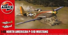 Airfix North American P-51D Mustang, Classic Kit letadlo A05131A, 1/48