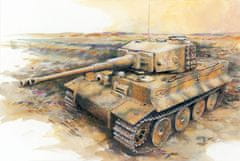 Dragon Pz.Kpfw.VI Ausf.E Tiger I. s ochrannou vrstvou Zimmerit, Model Kit 7251, 1/72