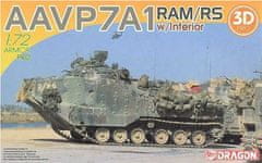 Dragon AAVP7A1 RAM/RS w/INTERIOR, Model Kit military 7619, 1/72