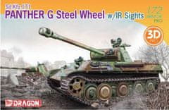 Dragon Panther G Steel Wheel w/IR Sights, Model Kit tank 7697, 1/72