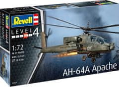 Revell AH-64A Apache, Plastic ModelKit vrtulník 03824, 1/72
