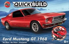 Airfix Ford Mustang GT 1968, Quick Build auto J6035