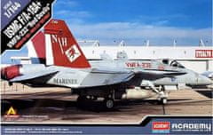 Academy McDonnell Douglas F/A-18 Hornet, USMC, VMFA-232 "Red Devils", Model Kit letadlo 12627, 1/144