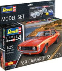 Revell 69 Camaro SS, ModelSet auto 67712, 1/25