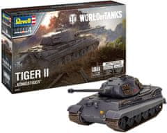 Revell Tiger II Ausf. B "Königstiger", Plastic ModelKit World of Tanks 03503, 1/72
