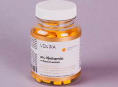 Venira VENIRA multivitamin ve formě kostiček - pomeranč, 90 kapslí