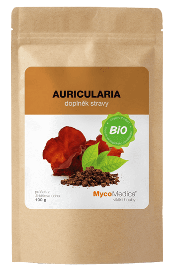 MycoMedica Mycomedica Auricularia prášek BIO 100g