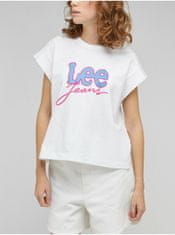 Lee Bílé dámské tričko Lee XS