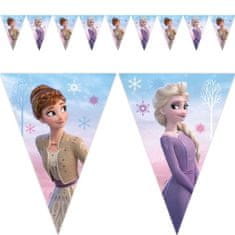 Procos Frozen party - Girlanda vlaječková 230 cm